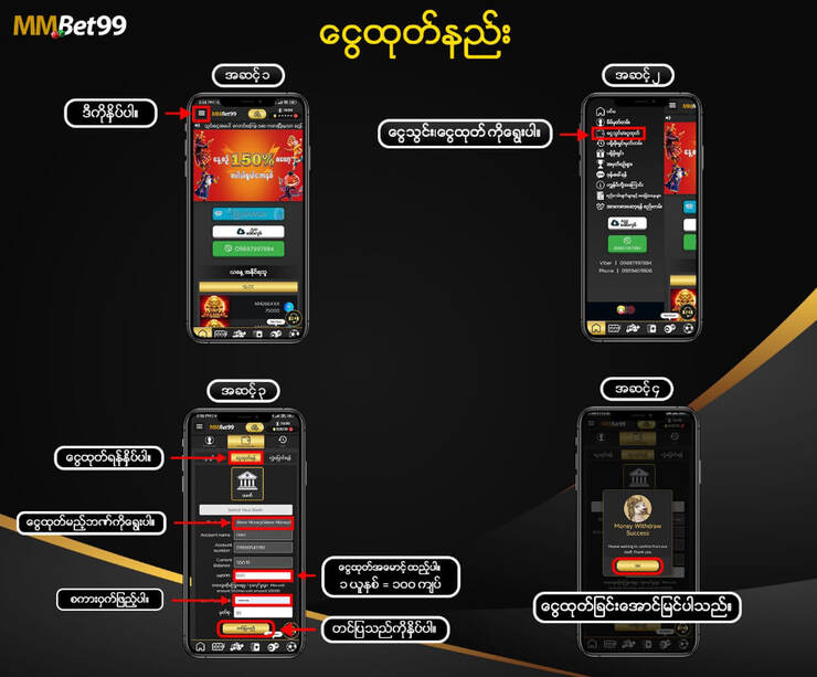 mmbet99 ငွေထုတ်နည်း